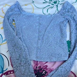Selling Abercrombie and fitch long sleeve lace top